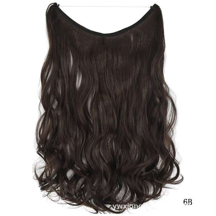 22" Invisible Wire Hair Extensions  Silky Straight & Seamless