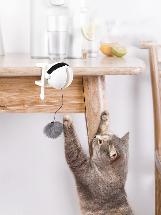 Automatic Cat Teaser Ball  Interactive Smart Pet Toy for Endless Feline Fun