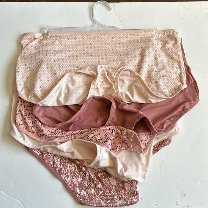 Delta Burkes Adrienne Vittadini Studio Women’s 5 Sets Brief Intimate Panties ( Free Shipping)