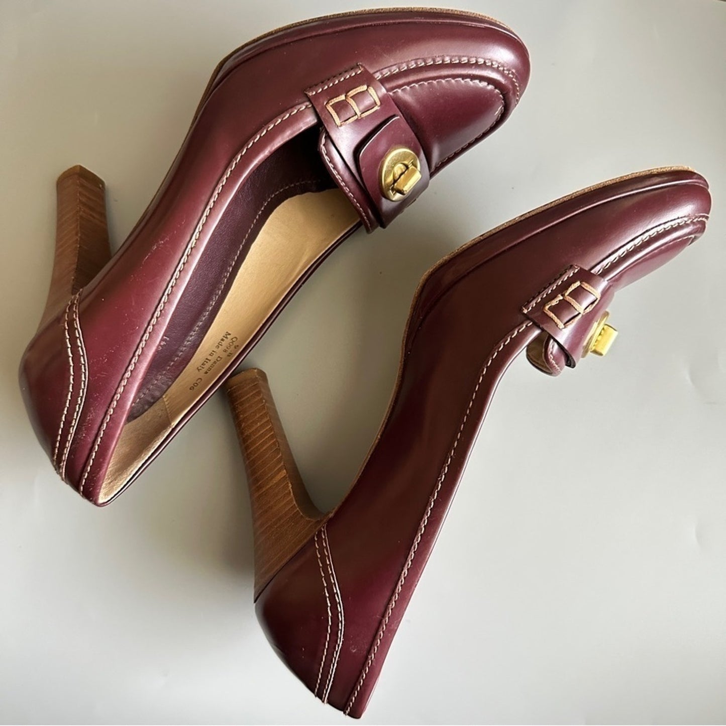 Coach Size 9B Women’s Heel Pump Shoes