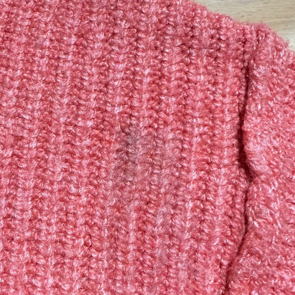 Pre-Loved Women’s Coral Crew-Neck Sweater – American Eagle Outfitters, Size S