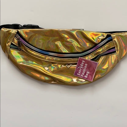 Women’s Waist Fanny Pack Bag Gold