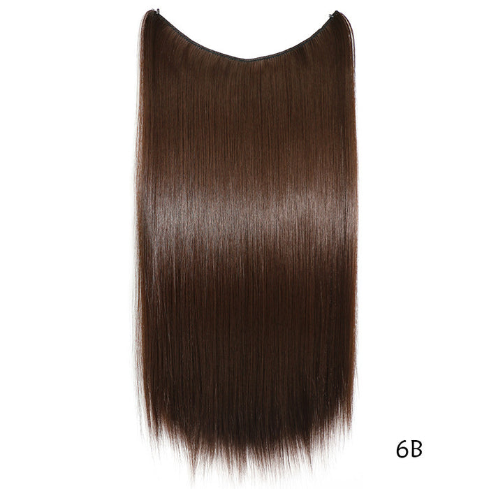 22" Invisible Wire Hair Extensions  Silky Straight & Seamless