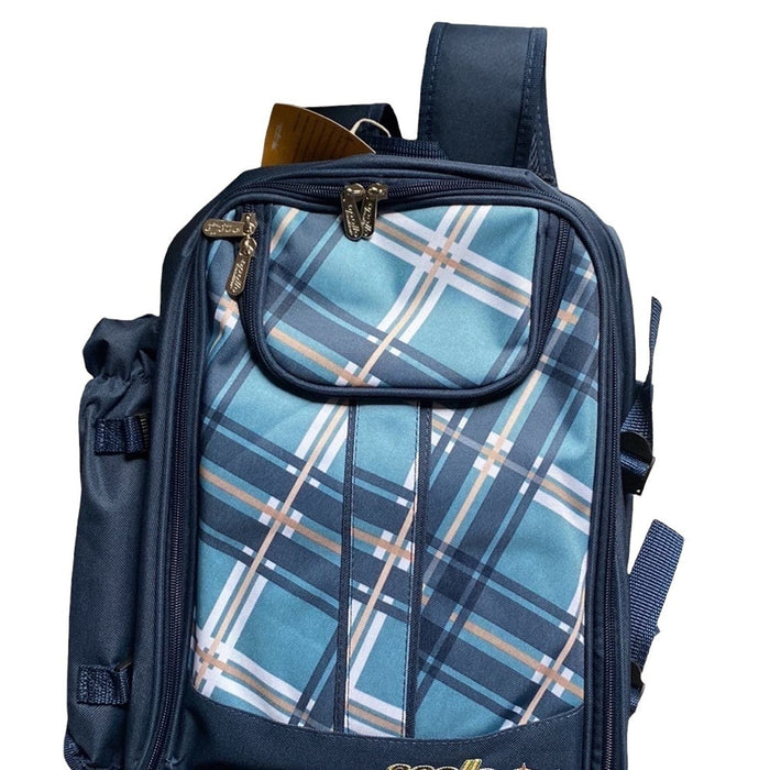 Apollo walker Picnic Backpack Bag for 2 Person with Cooler Compartment