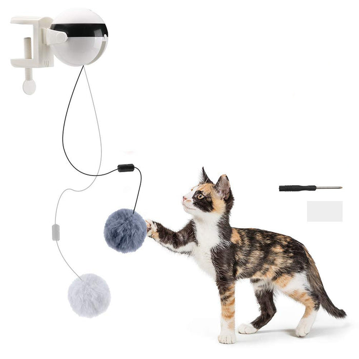 Automatic Cat Teaser Ball  Interactive Smart Pet Toy for Endless Feline Fun