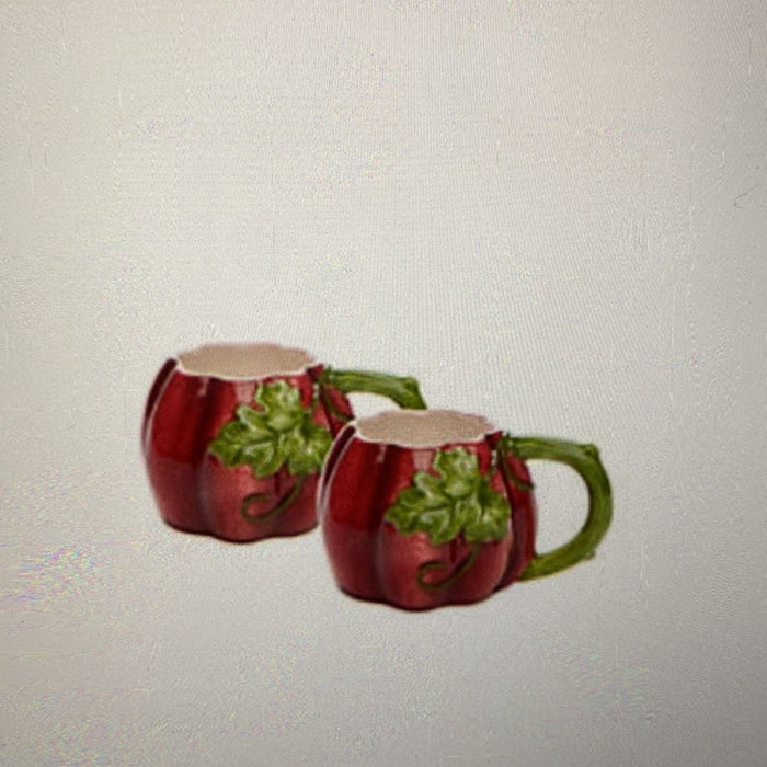 Modern Southern Home 
Berry Pumpkin Mug Set of 2 ⭐️⭐️⭐️⭐️⭐️
