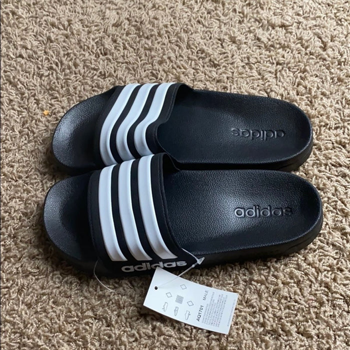 Adidas Adilette Men]s Shower Slide Comfort Sandals Size 8