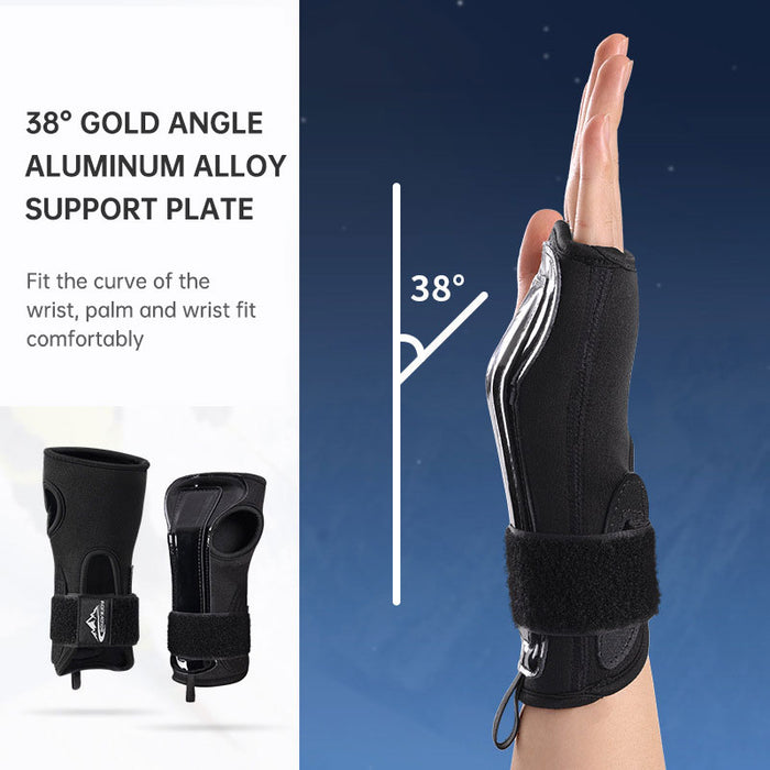 Professional skiing protective gear wrist guard outdoor sports built-in wrist guard anti-sprain protection joint