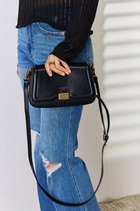 PanacheProse David Jones PU Leather Crossbody Bag