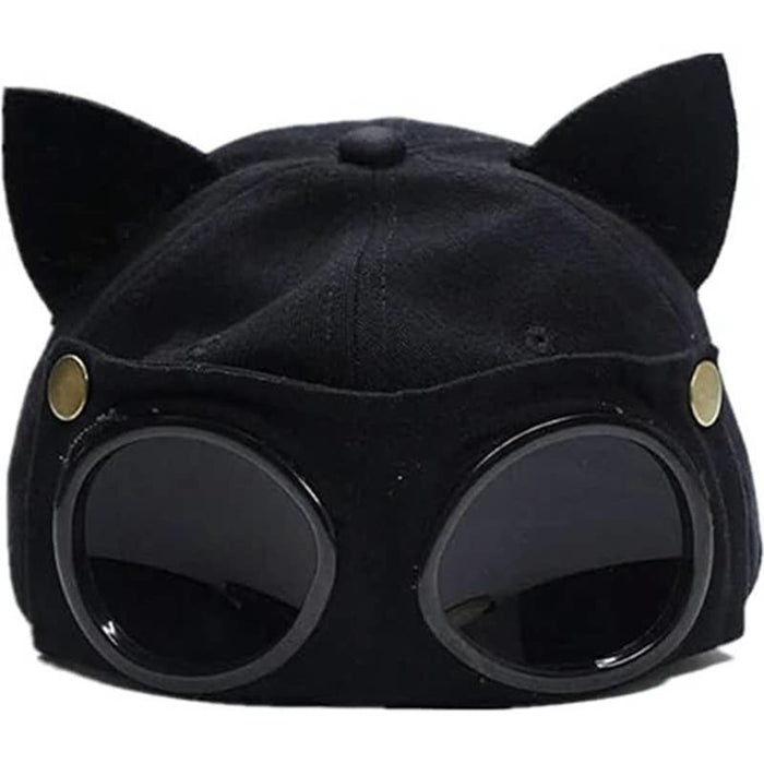 Retro Hip Hop Mask Black Aviator Glasses Peaked Sunglasses Baseball Cat …