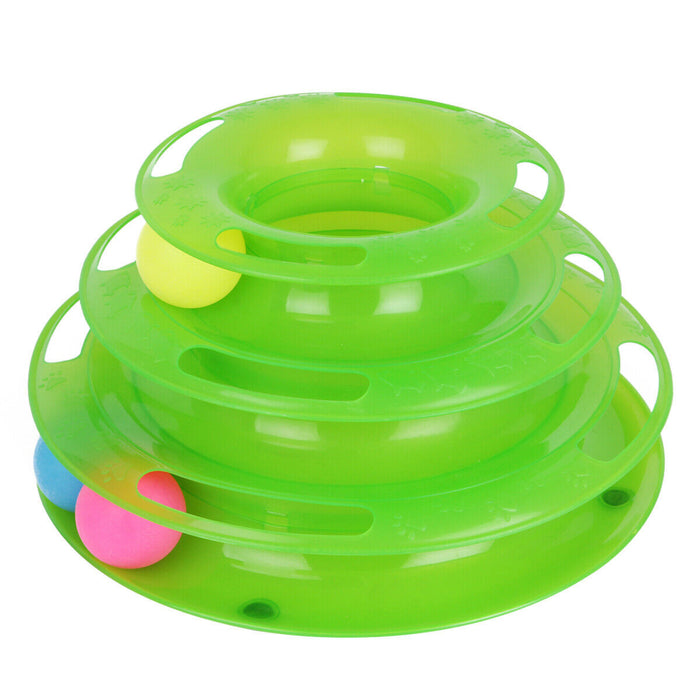 Interactive Cat Ball Toy – Engaging Stacked Play for Active Kitties