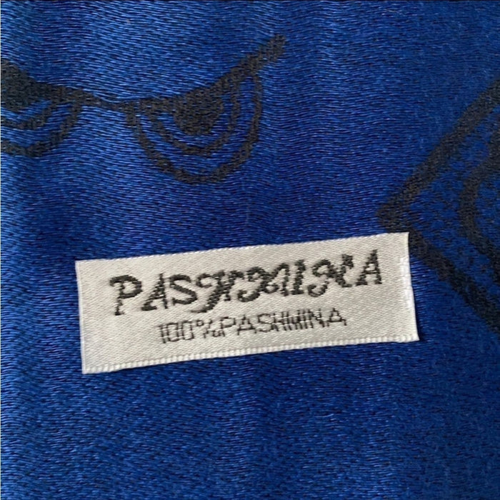 Pashmina Soft Silky Reversible Patsley Shawl Wrap Scarf W/ Fringes