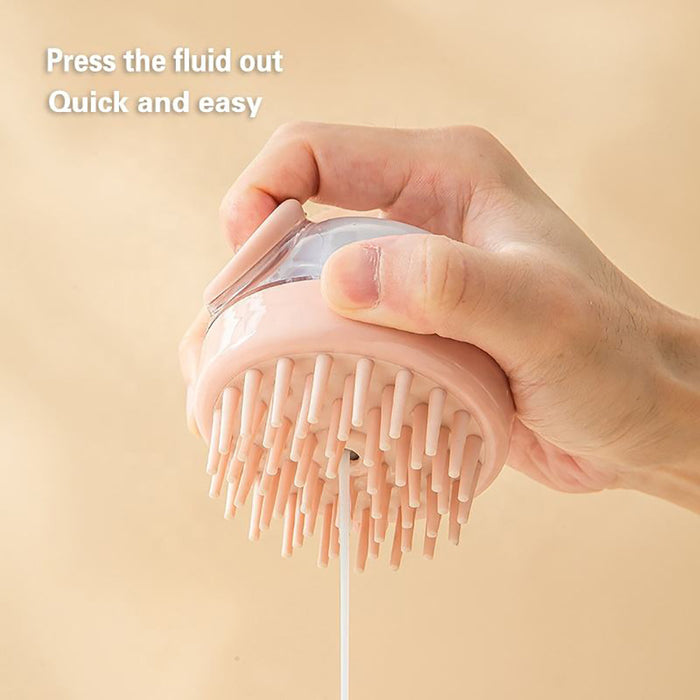 Silicone Scalp Massager - Ultimate Hair Care & Dandruff Solution