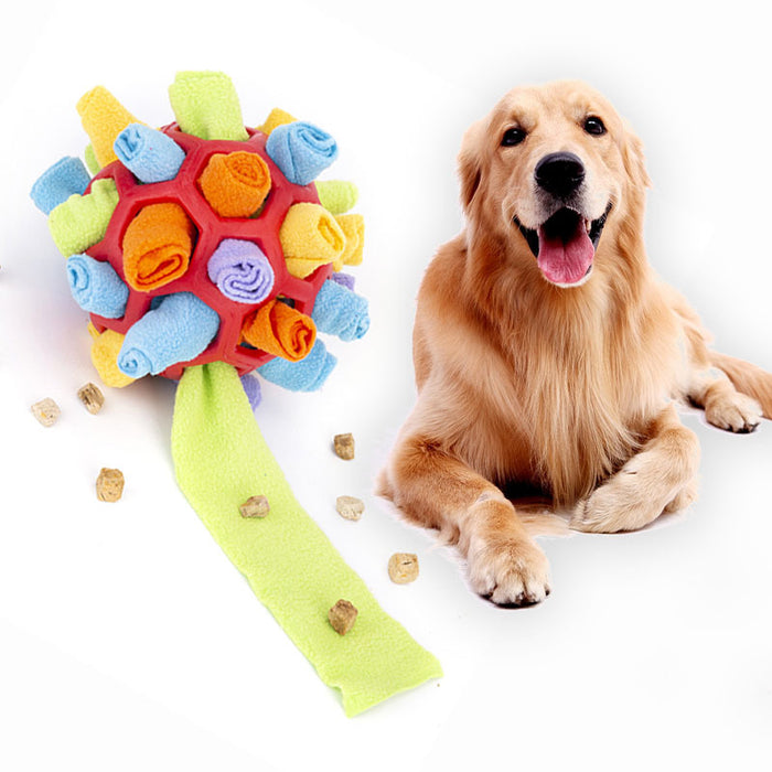 Interactive Snuffle Ball for Dogs  Canine Nose Work Toy