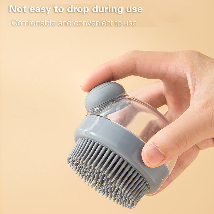 Silicone Scalp Massager - Ultimate Hair Care & Dandruff Solution