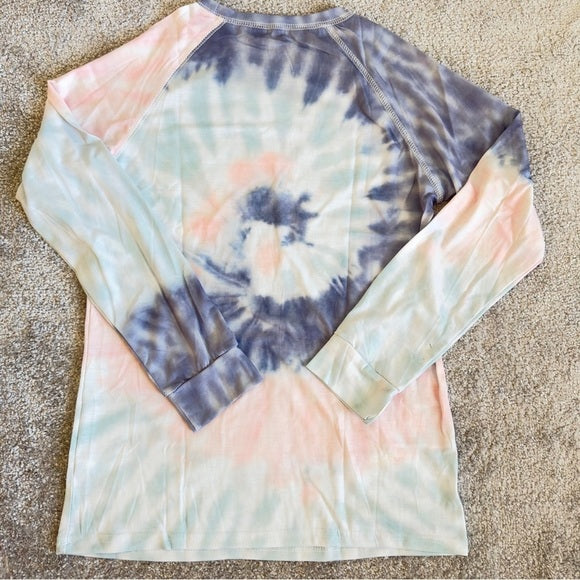 Brand New Boutique Women’s Tye & Dye Casual Pullover Sweatshirt Lightweight