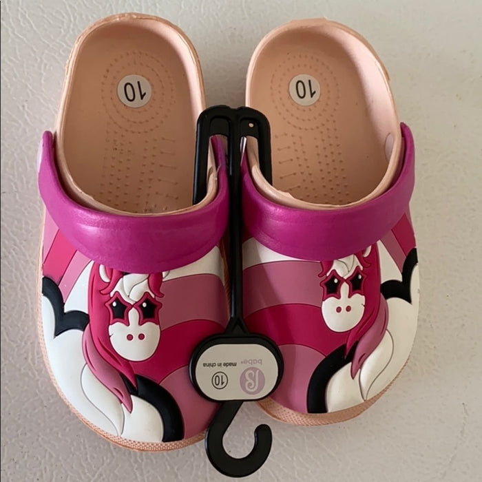 Girl's Cute Clogs Cute Clog Cartoon Slides Sandals Garden Slip On Size 10