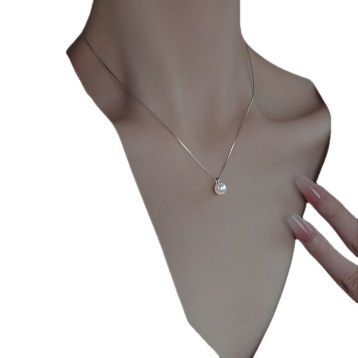 Pearl Necklace Cold Style High Sense