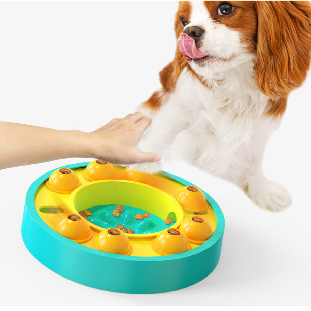 Interactive Dog Puzzle Feeder IQ-Boosting Slow Eating Toy