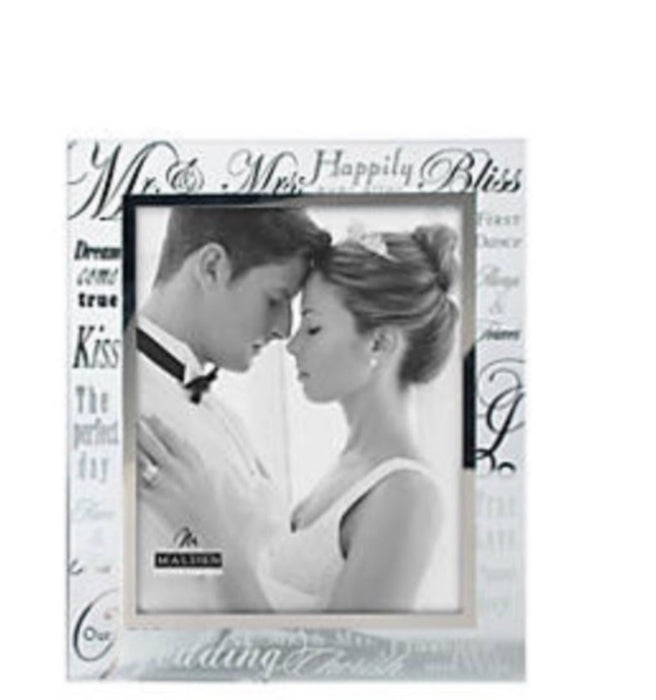 Malden Wedding Picture Glass 8” X 10” Frame NEW
