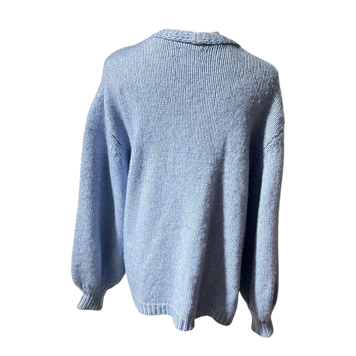 ASOS DESIGN Women’s Light Blue Open Front Cardigan - Size US 4, from PanacheProse