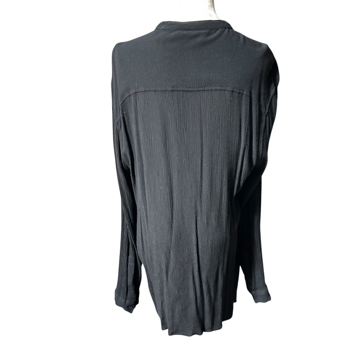 ASOS Women’s Black Long Sleeve Blouse – Size Medium from PanacheProse