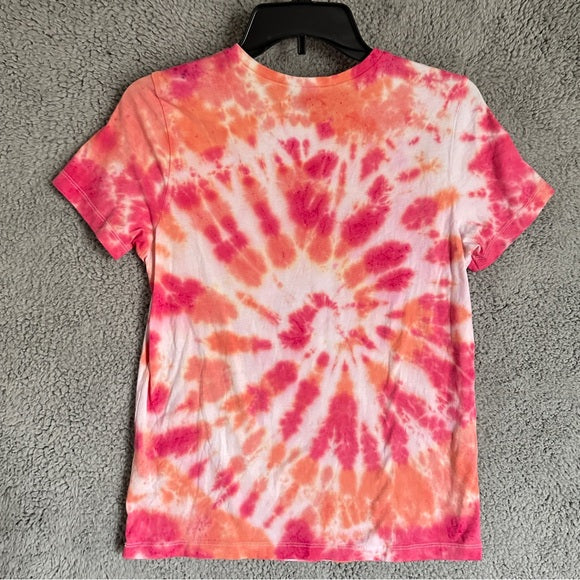 ASOS Women’s Tie-Dye T-Shirt - Pink and Orange - Size US 4 / UK 8 / EU 36 , from  PanacheProse