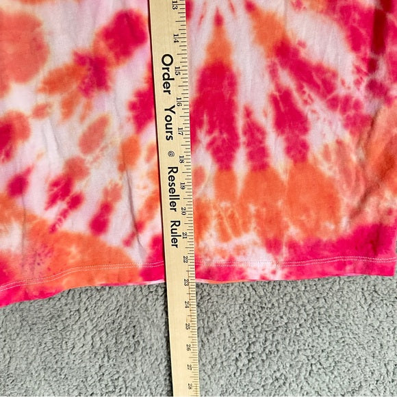 ASOS Women’s Tie-Dye T-Shirt - Pink and Orange - Size US 4 / UK 8 / EU 36 , from  PanacheProse