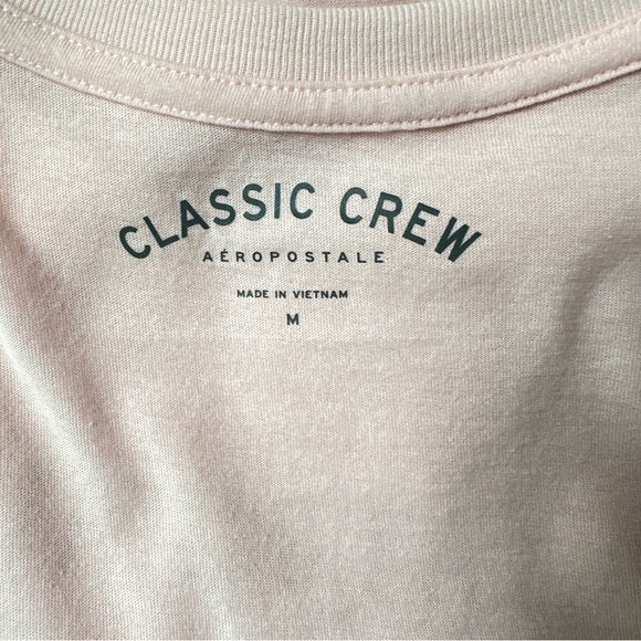 Aéropostale Pink Graphic Tee - Size Women’s Medium, from PanacheProse