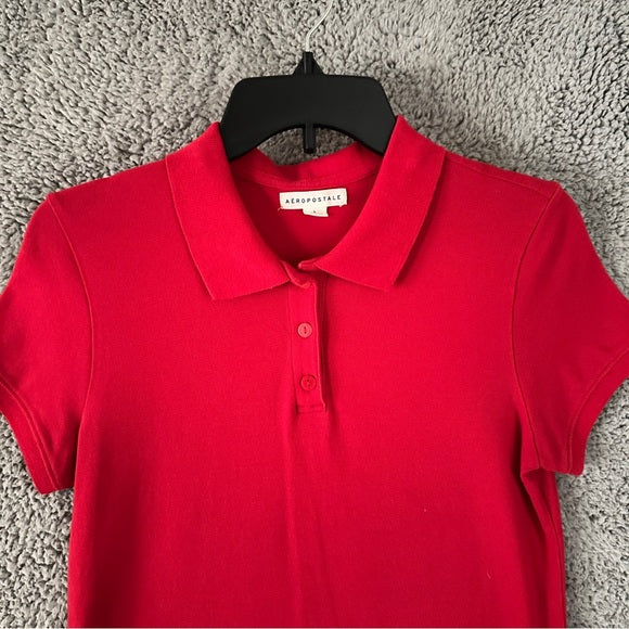 Aéropostale Women’s Red Stretch Tee Shirt - Size Large From PanacheProse