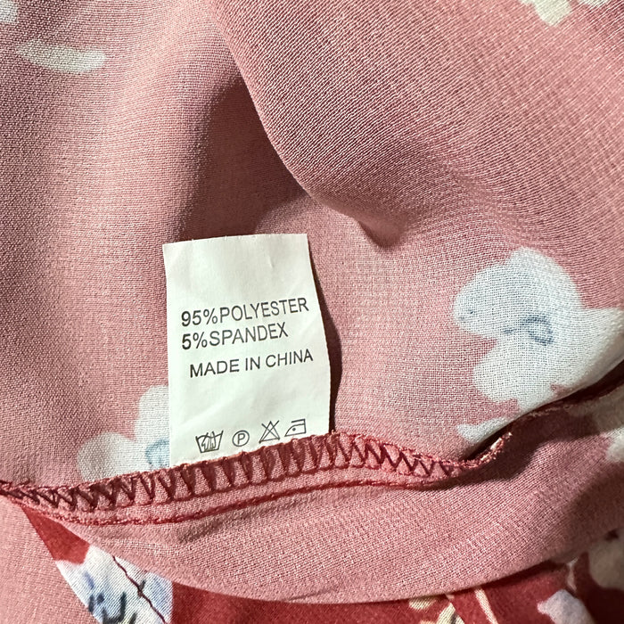 Aceshin Floral Kimono Cover-Up Floral Multicolor- Size Size M From PanacheProse