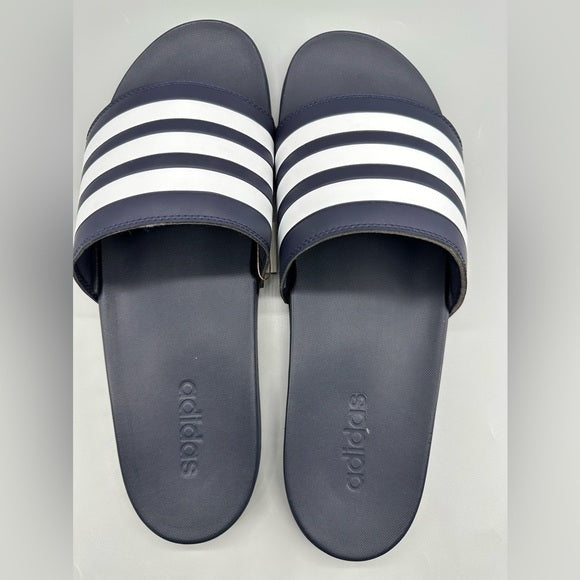 Adidas Adilette Comfort Mens Shower Adult Slide Slip On Sandal - Size 18M, from PanacheProse