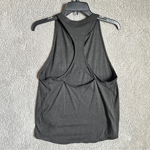  Adidas Gray Tank twisted Back - Size Women’s M, from PanacheProse