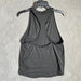  Adidas Gray Tank twisted Back - Size Women’s M, from PanacheProse