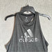  Adidas Gray Tank twisted Back - Size Women’s M, from PanacheProse