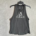  Adidas Gray Tank twisted Back - Size Women’s M, from PanacheProse