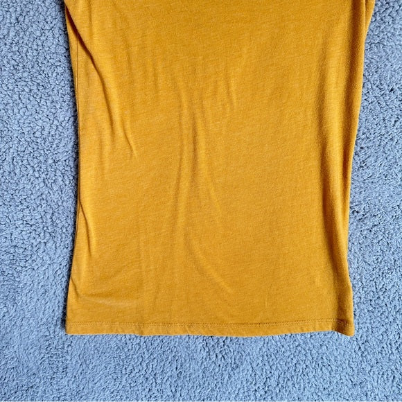Aeropostale Classic Crew Women's Mustard Yellow Tee - Size Women’s Small, from PanacheProse