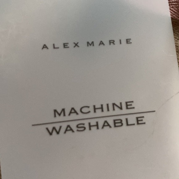 Alex Marie Red Off Shoulder Fur Blend Long Sleeve Sweater Women’s - Size Large, from PanacheProse