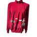 Pre-loved Alfred Dunner red Surfing Santa fleece holiday pullover for women- from Panacheprose