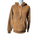  fPre-loved American Eagle brown sherpa hoodie size XS with soft fleece texture from PanacheProse