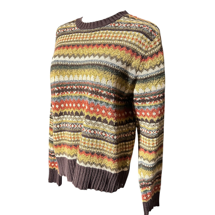 American Eagle Outfitters Multicolor Crewneck Sweater – Size Medium  from PanacheProse