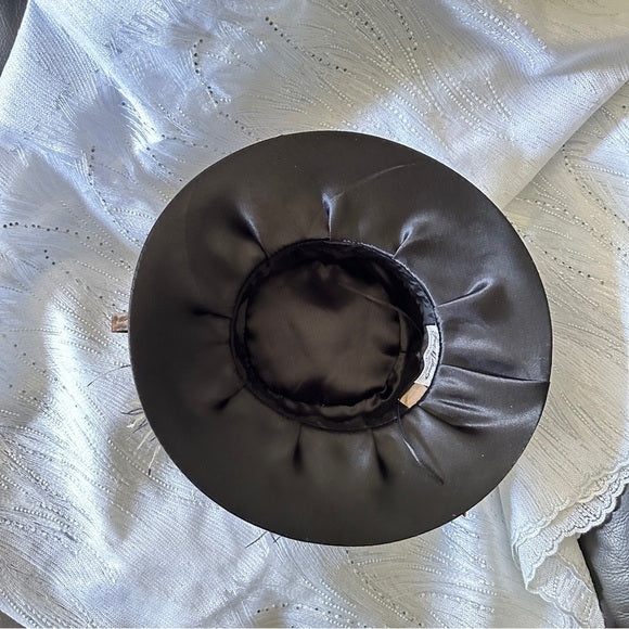 August Accessories Vintage Leopard Print Mini Hat - One size from PanacheProse