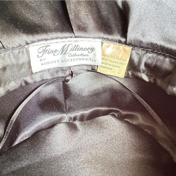 August Accessories Vintage Leopard Print Mini Hat - One size from PanacheProse