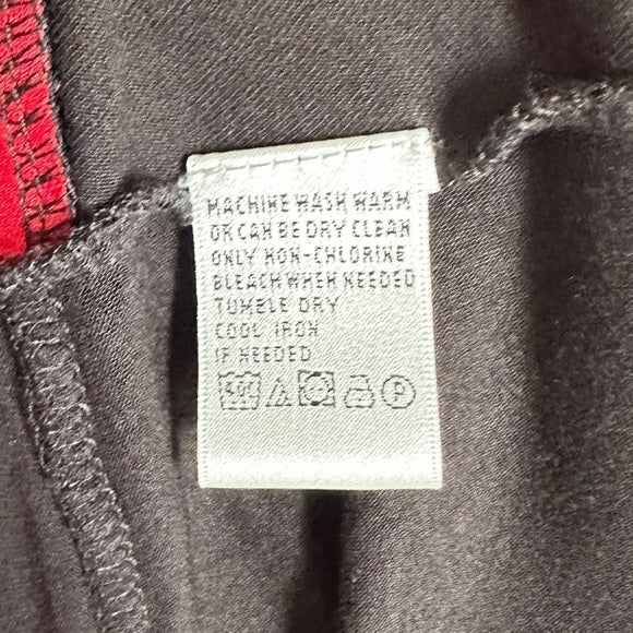 August Silk Elegant Red and Black Lace Blouse - Size Women’s XL, from PanacheProse