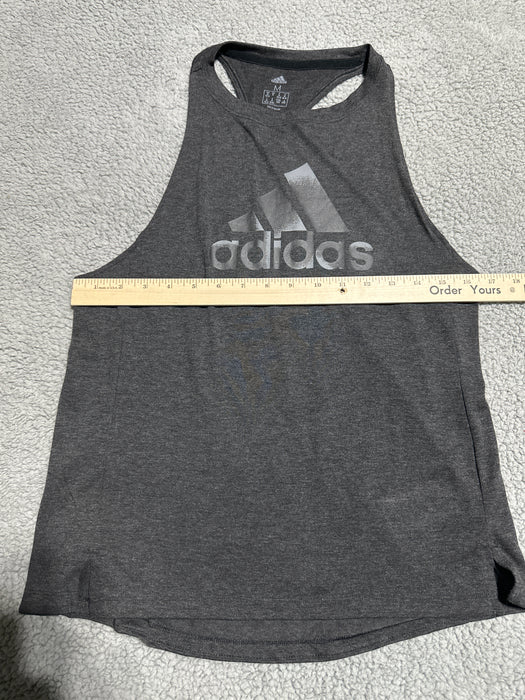 Pre-Loved by PanacheProse 
Adidas Gray Logo Muscle Tank – Size M