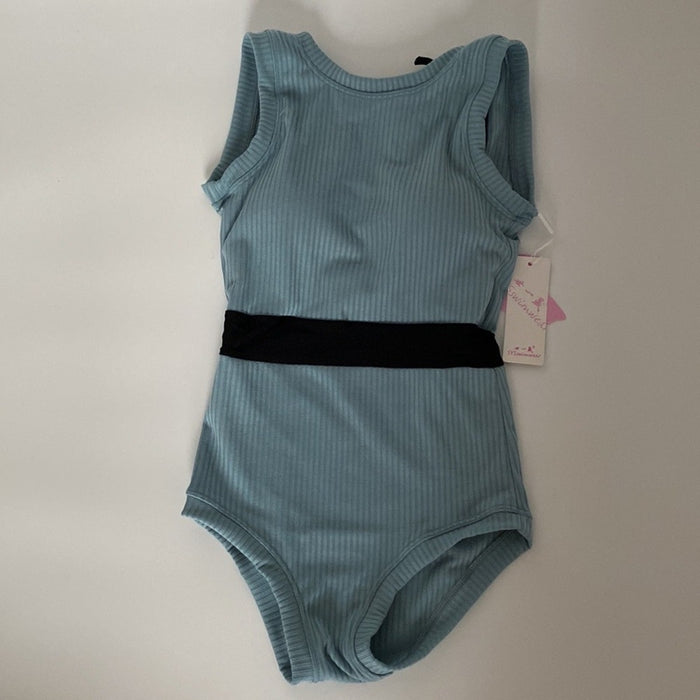 Baby Blue One Piece Swimsuit - From PanacheProse