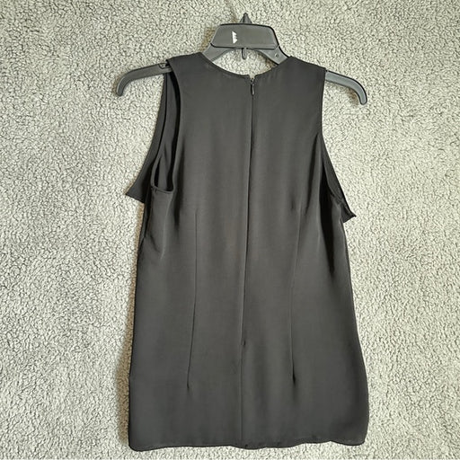 Banana Republic Elegant Black Sleeveless Ruffle Blouse – Size 2 (Women’s), from PanacheProse