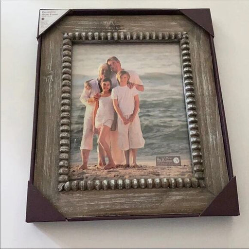 Beaded Graywash Photo Frame - Size 8" X 10", from PanacheProse