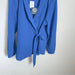 Bobeau Women’s Adult Casual Wrap Long Sleeve Blue Top Jacket - Size  XL, from PanacheProse