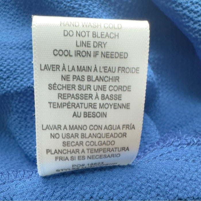 Bobeau Women’s Adult Casual Wrap Long Sleeve Blue Top Jacket - Size  XL, from PanacheProse